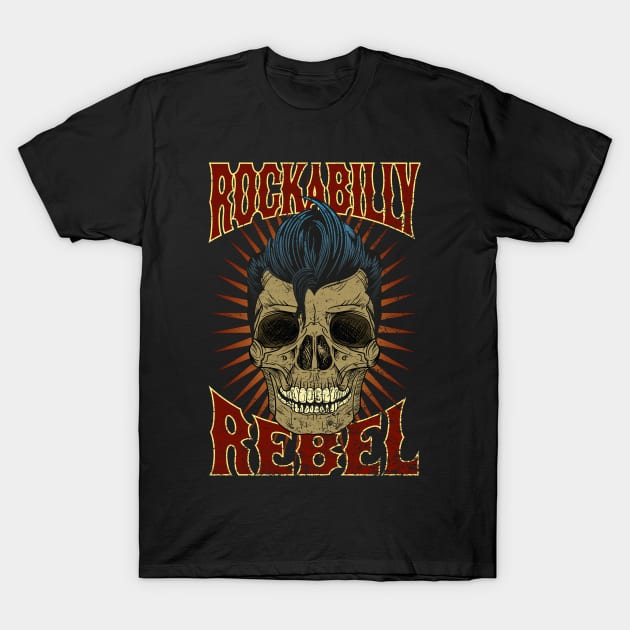 Rockabilly Rebel T-Shirt by RockabillyM